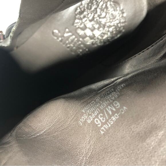 Vince Camuto gray suede ankle bottles 6M - Picture 7 of 8